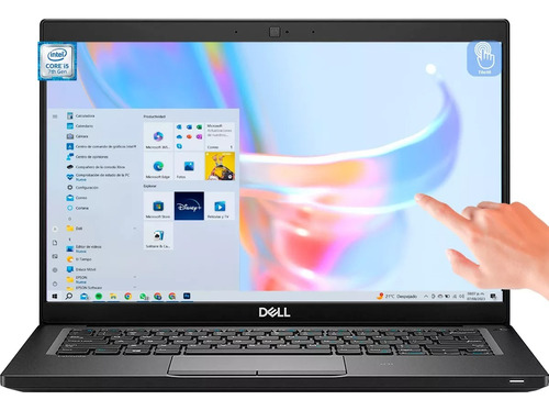 Laptop Dell Pantalla Táctil Core I5 7th 8gb Ram 256gb Ssd
