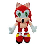 Boneco Pelúcia Sonic Grande 50cm Lançamento Vermelho Lindo