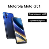 Motorola G51 Moto G51 Snapdragon 480plus 6.8 Pulgadas 8+128g