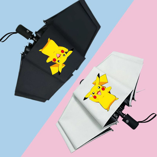 General Paraguas Impermeable Pokemon Parasol Pikachu Para