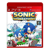 Sonic Generations Ps3 / Juego Físico Nuevo Sellado