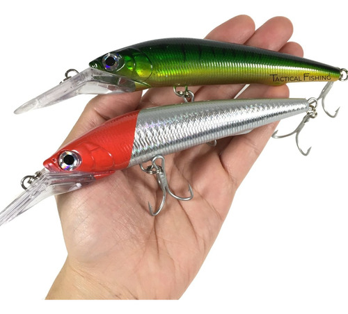 Pack De 2 Señuelos Grandes 42g 18cm Pesca En Mar Troleo Rios