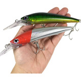 Pack De 2 Señuelos Grandes 42g 18cm Pesca En Mar Troleo Rios