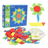 Puzzle Tangrama Montessori 130 Piezas Niños