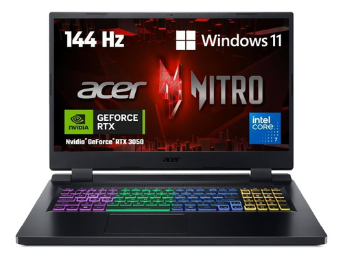 Laptop Gaming Nitro 5 Ci7 12th 8gb 512gb Ssd Rtx3050