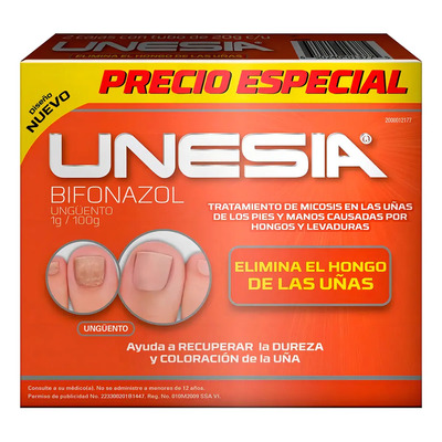 Unesia Ungüento 1 G, 2 Tubos 20 G | Envío gratis