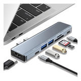 Adaptador Usb C Hub Thunderbolt 3 Hdmi Para Macbook Air/pro