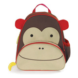 Mochila Infantil Zoo Macaco Skip Hop Cor Marrom