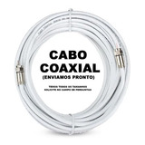 Cabo Coaxial Antena Rg6 30 Metros Montado 95% De Malha 