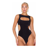 Body Musculosa Mujer Bodysuit Basico Dama