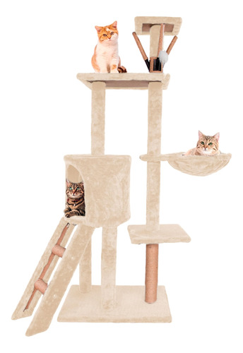 Torre Para Gato 1.4 M Rascadores Para Gatos Casa Para Gatos