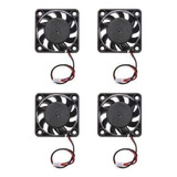 4x4 Piezas 12v 2pin 40mm Mini Ventilador De 4 Cm Enfriador S