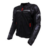 Chaqueta De Protección Para Moto Genesis Verano Camo Hombre