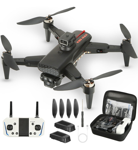 Drone Con 3 Cámara Profesional 8k 3 Baterías Gps 5ghz