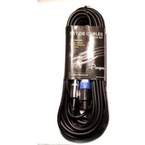 Cable Plug A Speakon Parquer Profesional 10 Metros