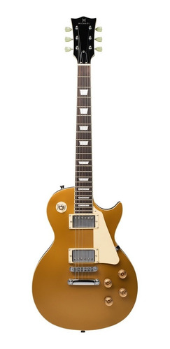 Gm750n Guitarra Elétrica Lp Golden Top Michael