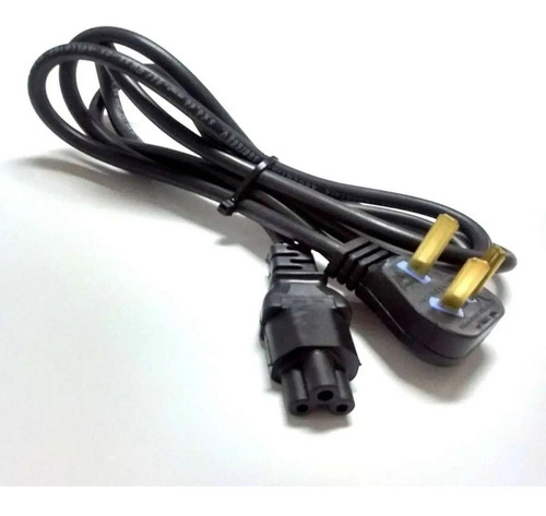 Cable Interlock 1.5m Tipo Trebol Power Para Notebook