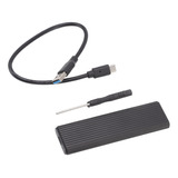 Adaptador De Caja Ssd M.2 Nvme Usb C 3.1 Carcasa De Aluminio