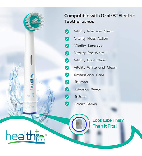 Compatible Oral-b Electric Toothbrush Ortho And Power Tip Br