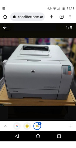 Impresora Láser Color Hp Cp1215 (sin Toner, Formater Nuevo)