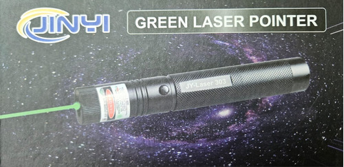 Puntero Laser Pointer Verde Muy Potente Efecto Disco +18650