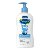Cetaphil Baby Sabonete Body Wash & Shampoo Bebê 399 Ml