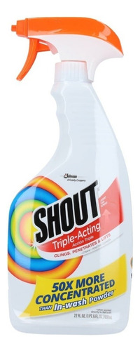 Shout Triple Accion Quitamanchas 650ml Importado