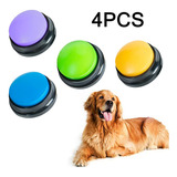 4 Botones Grabables Para Perros, Botones De Perro Para Comun