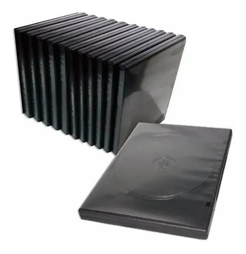 Cajas Dvd 14 Mm Pack X10 Unidades.  Nuevas!!! Oprtunidad!!!