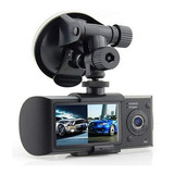 Cámara Dvr Doble Para Automovil R300 Con Gps