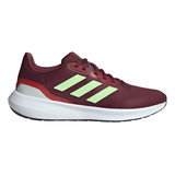 Tenis adidas Correr Run Falcon 3.0 Hombre Vino