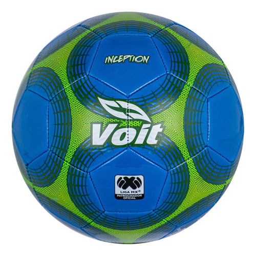 Balón De Fútbol No. 5 Voit Inception S100 Cosido A Maquina