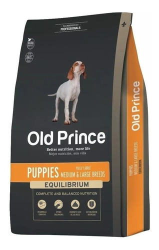 Alimento Old Prince Equilibrium Para Perro Cachorro De Raza Mediana Y Grande Sabor Mix En Bolsa De 2 kg