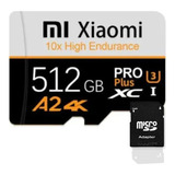 Cartão De Memoria Sd De 512gb Xiaomi Com Adaptador