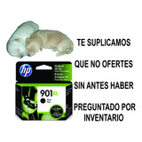 Cc654al Cartucho Hp 901xl  Negra, Sin Facturar Original