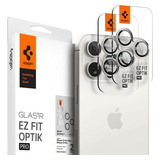 2 Protetores De Lente Spigen iPhone 15 Pro/pro Max - White