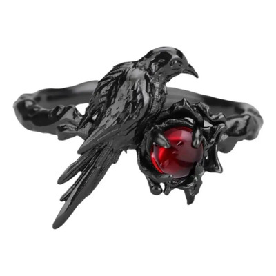 Anillo Cuervo Amor Y Espacio Cosplay Sylus