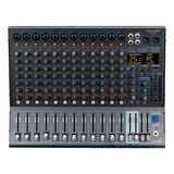 Mezcladora Audio Gc Nx1200 Audio Mixer Dj 12 Canales 99 Dsp