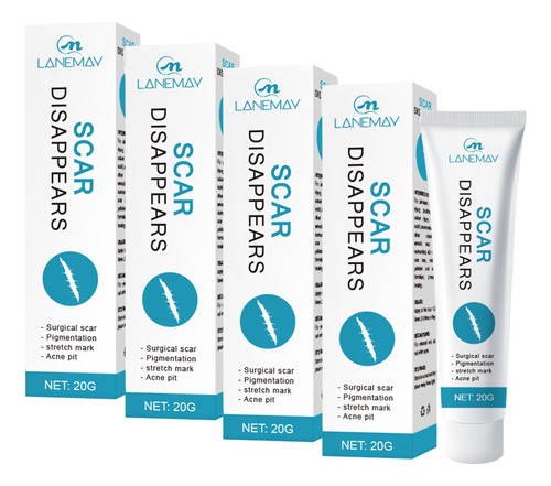 4×crema Repara Gel Eliminador Cicatrices Go For Queloides