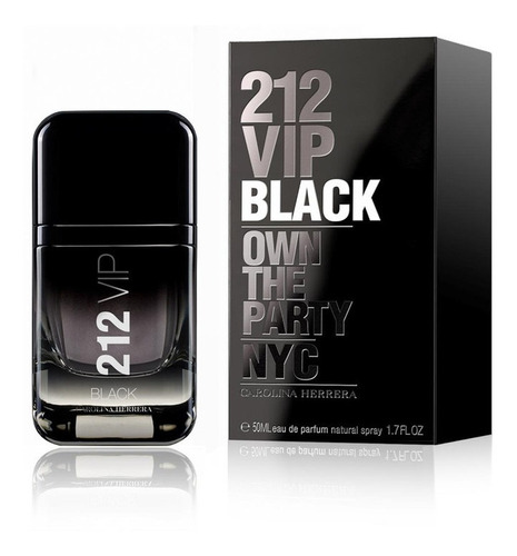 Perfume Carolina Herrera 212 Vip Men Black Edp 50 Ml