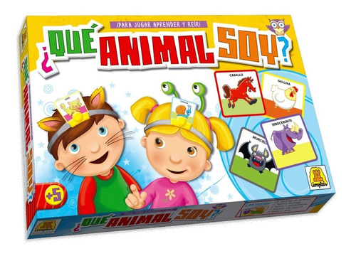 Juego De Mesa Infantil Que Animal Soy Didactico Adivinar Hb 