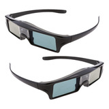 Óculos Ativos 3d De 2 Peças Para Projetor De 144 Hz Para
