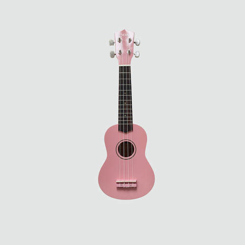 Ukelele Cocoon Soprano Rosa + Funda Rosa