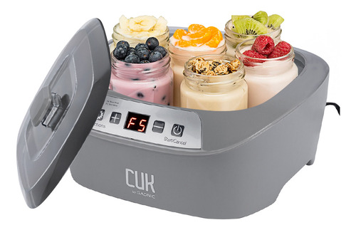 Yogurtera Fabrica De Yogurt Gadnic 6 Frascos Vidrio 5 En 1