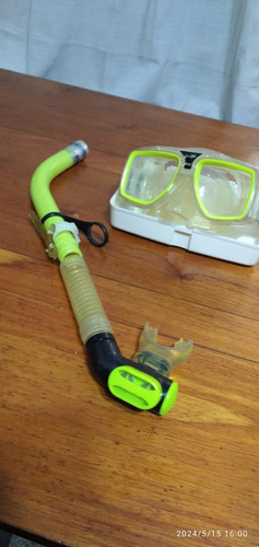 Kit De Snorkel Problue Color Verde Lima