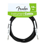 Cable Fender P/ Instrumento Plug-plug 3,3mts Negro
