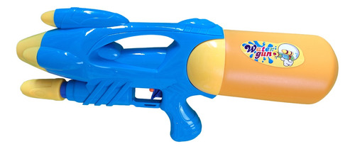 Pistola Grande Lanzadora De Agua Con Tanque Juguete De Niños