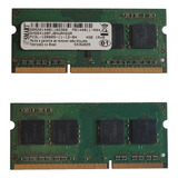 Memoria Ram 8gb 4+4 Ddr3 12800s Pc3l Para Notebook Original