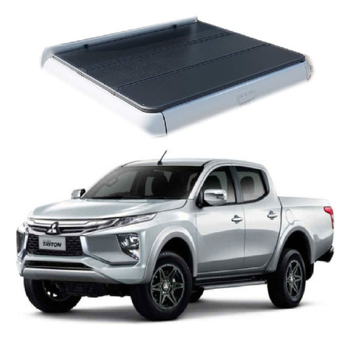 Tapa De Batea 3 Secciones Aluminio Mitsubishi L200 2016-2019