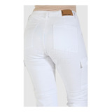 Jogger Nahana Blanco Elastizado